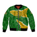 Personalised Matildas Bomber Jacket Australia Soccer Fingerprint