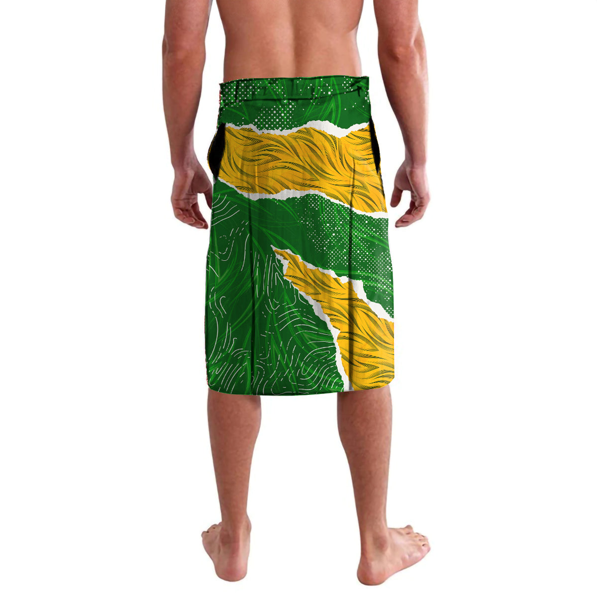 Personalised Matildas Lavalava Australia Soccer Fingerprint