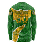 Personalised Matildas Long Sleeve Shirt Australia Soccer Fingerprint