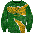 Personalised Matildas Sweatshirt Australia Soccer Fingerprint