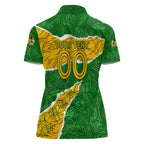 Personalised Matildas Women Polo Shirt Australia Soccer Fingerprint
