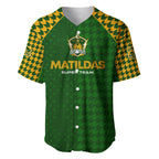Personalised Australia Soccer Matildas Baseball Jersey Super Team
