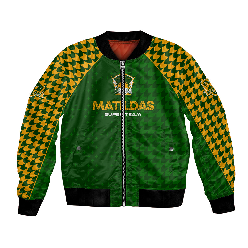 Personalised Australia Soccer Matildas Bomber Jacket Super Team