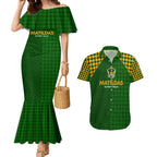 Personalised Australia Soccer Matildas Couples Matching Mermaid Dress and Hawaiian Shirt Super Team