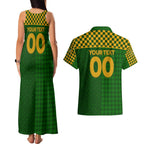 Personalised Australia Soccer Matildas Couples Matching Tank Maxi Dress and Hawaiian Shirt Super Team