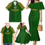 Personalised Australia Soccer Matildas Family Matching Mermaid Dress and Hawaiian Shirt Super Team