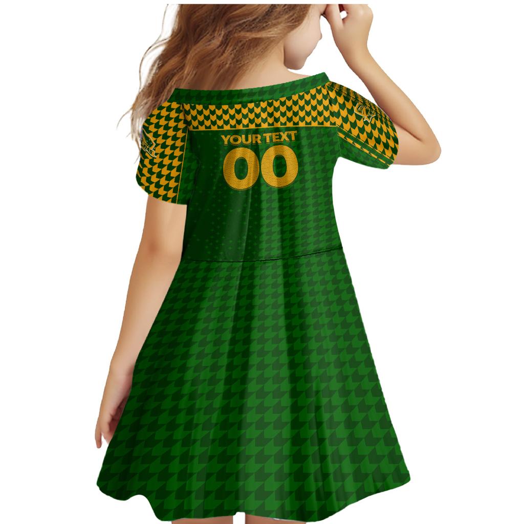 Personalised Australia Soccer Matildas Family Matching Mermaid Dress and Hawaiian Shirt Super Team