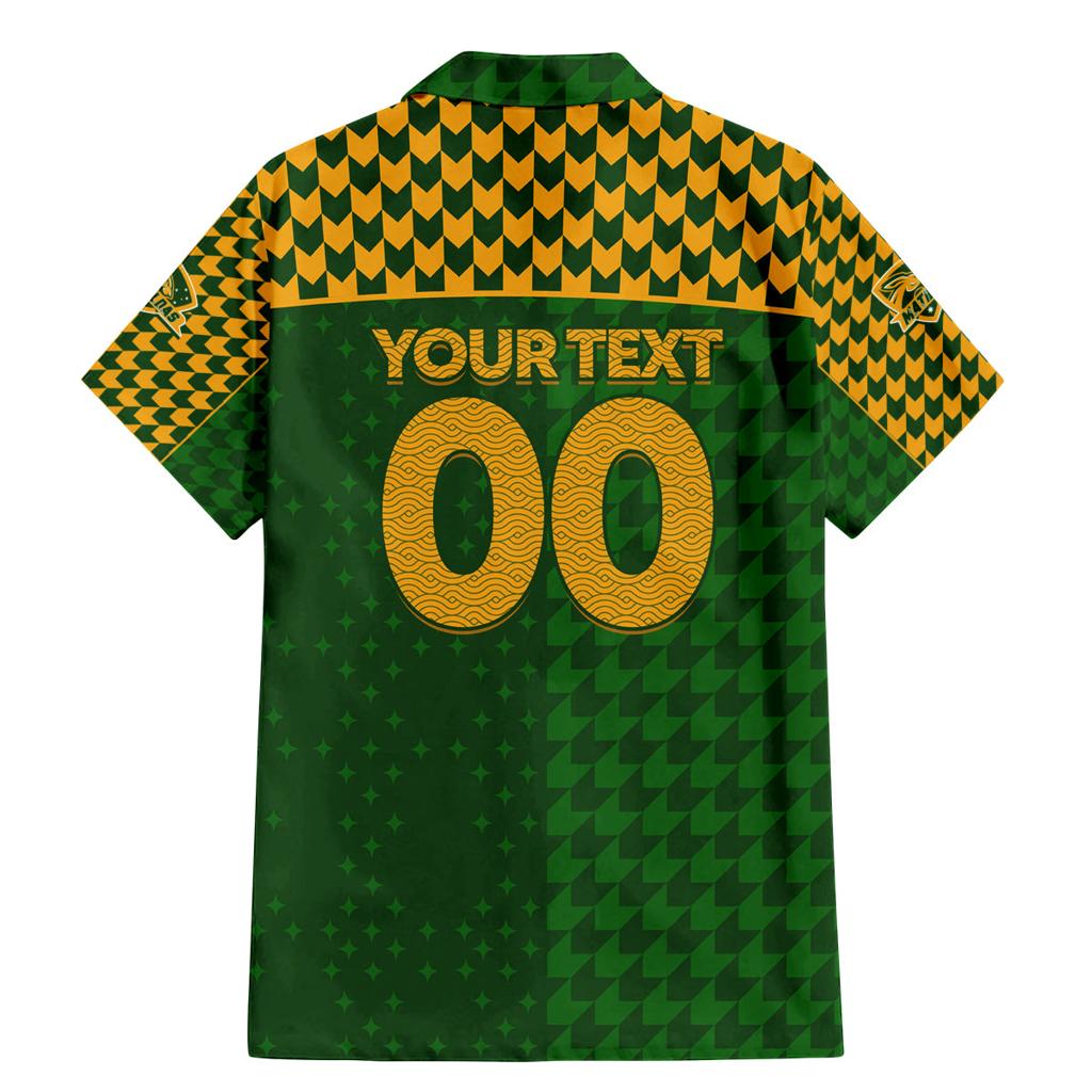 Personalised Australia Soccer Matildas Family Matching Mermaid Dress and Hawaiian Shirt Super Team