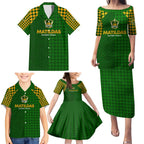 Personalised Australia Soccer Matildas Family Matching Puletasi and Hawaiian Shirt Super Team