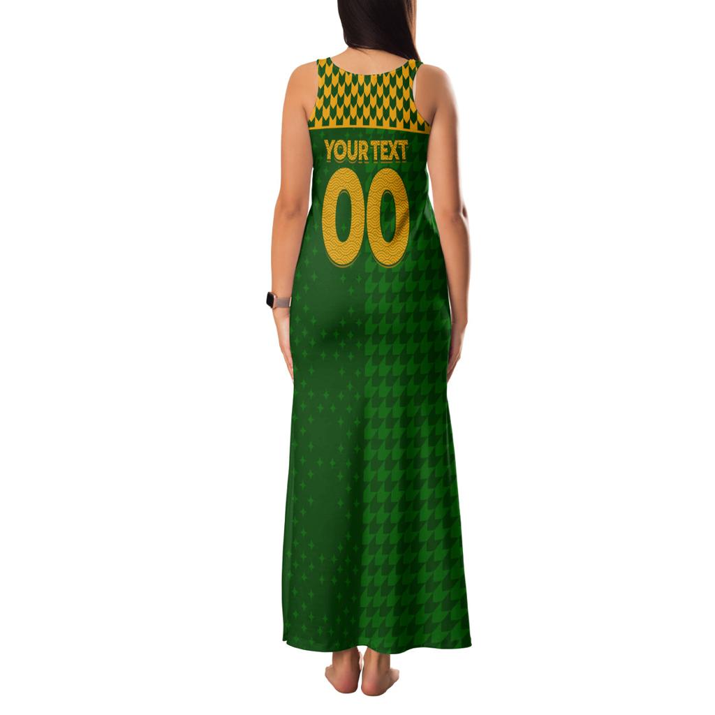 Personalised Australia Soccer Matildas Family Matching Tank Maxi Dress and Hawaiian Shirt Super Team