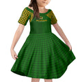 Personalised Australia Soccer Matildas Kid Short Sleeve Dress Super Team
