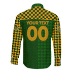 Personalised Australia Soccer Matildas Long Sleeve Button Shirt Super Team