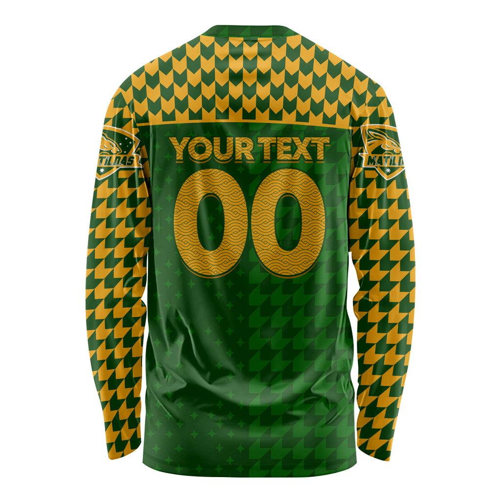 Personalised Australia Soccer Matildas Long Sleeve Shirt Super Team