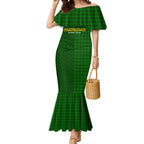 Personalised Australia Soccer Matildas Mermaid Dress Super Team
