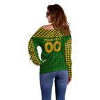 Personalised Australia Soccer Matildas Off Shoulder Sweater Super Team