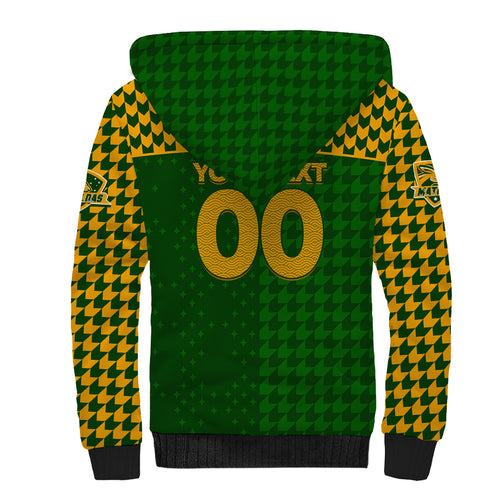 Personalised Australia Soccer Matildas Sherpa Hoodie Super Team