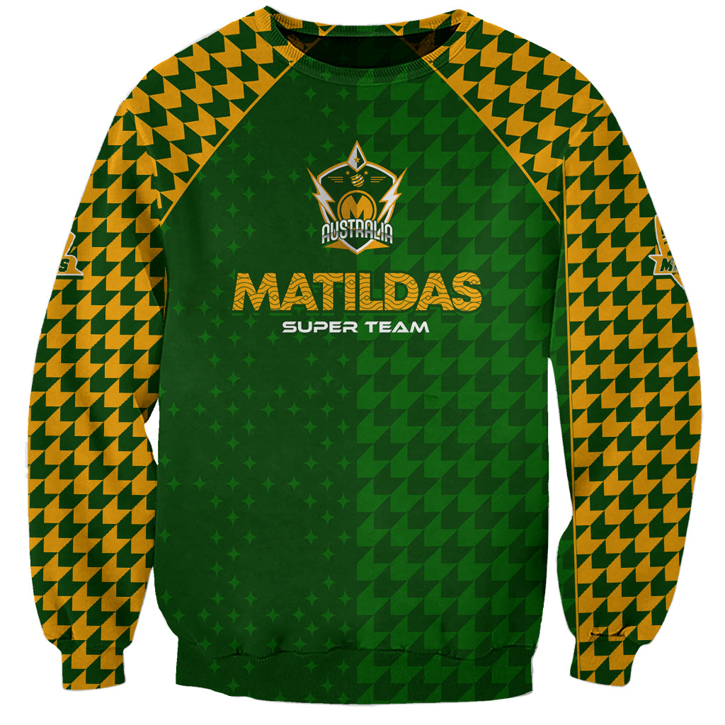 Personalised Australia Soccer Matildas Sweatshirt Super Team
