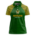 Personalised Australia Soccer Matildas Women Polo Shirt Super Team