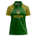 Personalised Australia Soccer Matildas Women Polo Shirt Super Team