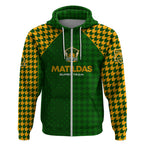 Personalised Australia Soccer Matildas Zip Hoodie Super Team