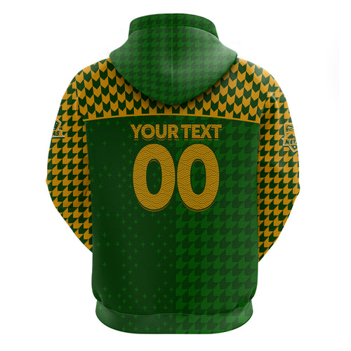 Personalised Australia Soccer Matildas Zip Hoodie Super Team