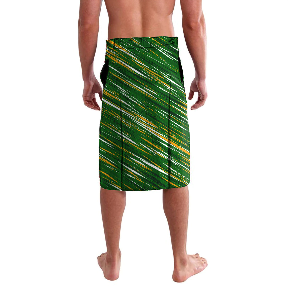 Personalised Australia Matildas Lavalava Abstract Line