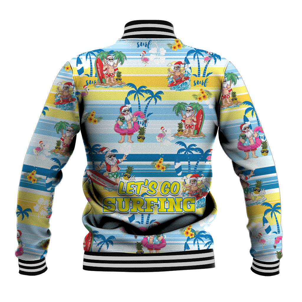 surfing-christmas-baseball-jacket-tropical-santa-lets-go-surfing
