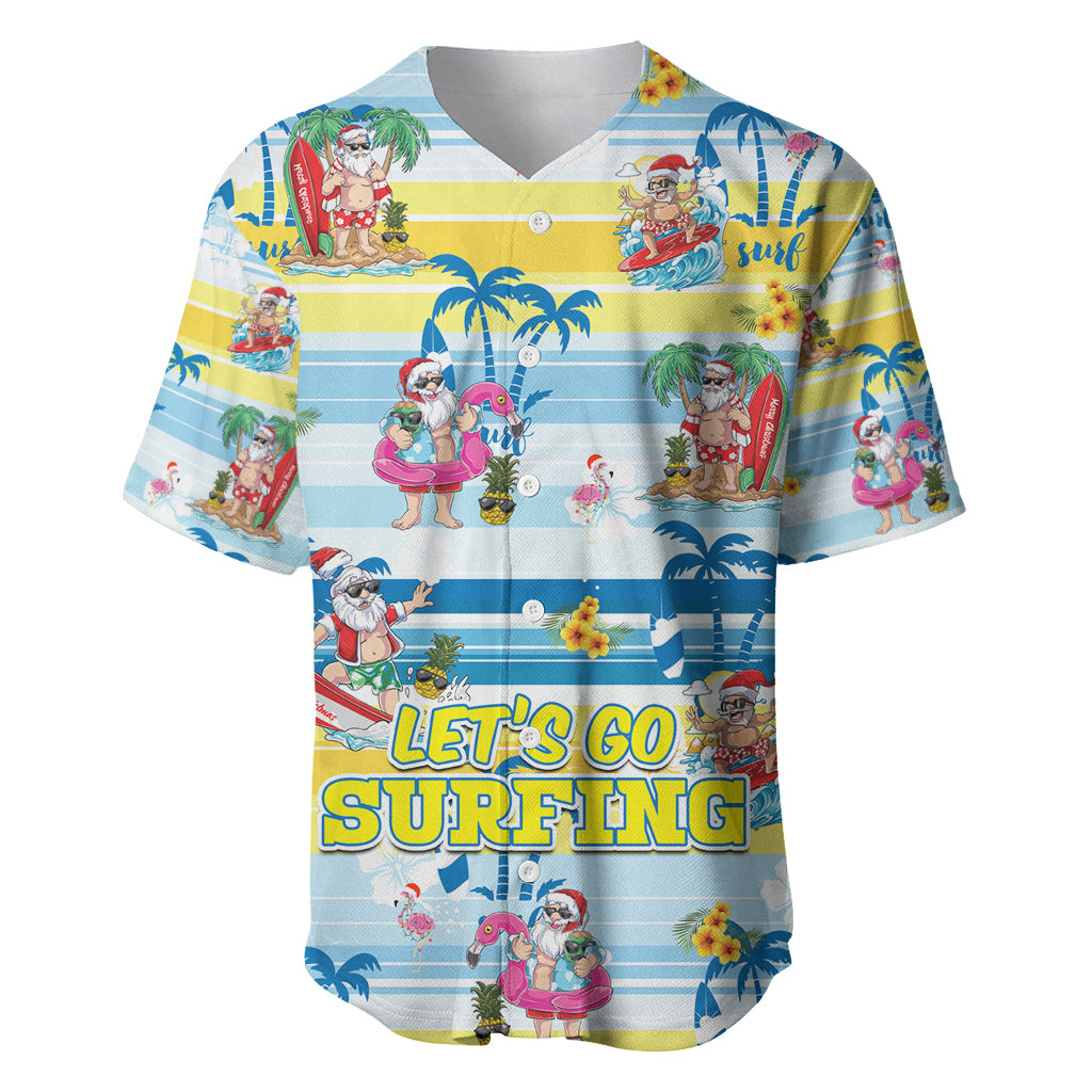 surfing-christmas-baseball-jersey-tropical-santa-lets-go-surfing