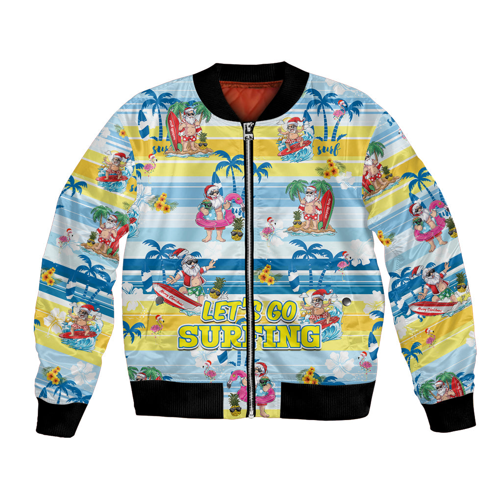 surfing-christmas-bomber-jacket-tropical-santa-lets-go-surfing