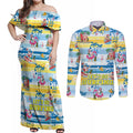 surfing-christmas-couples-matching-off-shoulder-maxi-dress-and-long-sleeve-button-shirt-tropical-santa-lets-go-surfing