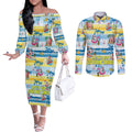 surfing-christmas-couples-matching-off-the-shoulder-long-sleeve-dress-and-long-sleeve-button-shirt-tropical-santa-lets-go-surfing