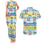 surfing-christmas-couples-matching-tank-maxi-dress-and-hawaiian-shirt-tropical-santa-lets-go-surfing