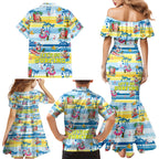 surfing-christmas-family-matching-mermaid-dress-and-hawaiian-shirt-tropical-santa-lets-go-surfing