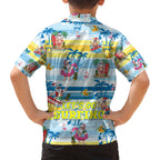 surfing-christmas-family-matching-off-shoulder-short-dress-and-hawaiian-shirt-tropical-santa-lets-go-surfing