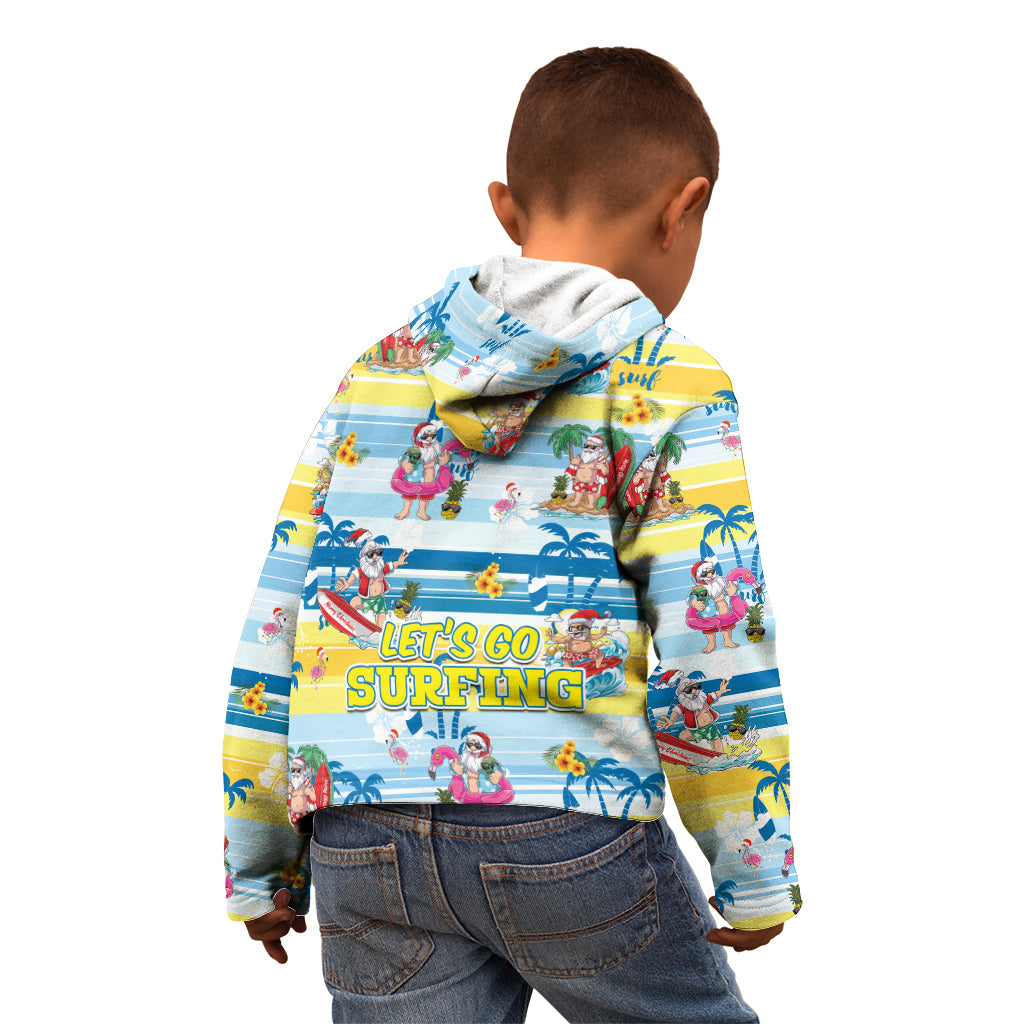 surfing-christmas-kid-hoodie-tropical-santa-lets-go-surfing