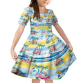 surfing-christmas-kid-short-sleeve-dress-tropical-santa-lets-go-surfing