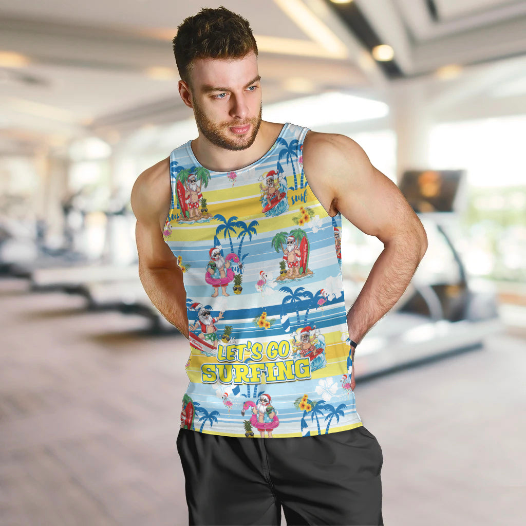 surfing-christmas-men-tank-top-tropical-santa-lets-go-surfing