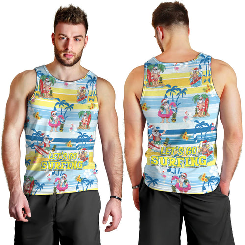 surfing-christmas-men-tank-top-tropical-santa-lets-go-surfing