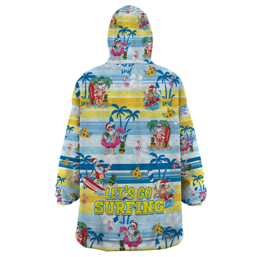 surfing-christmas-wearable-blanket-hoodie-tropical-santa-lets-go-surfing