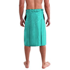Personalised Australia Soccer Matildas Lavalava Kangaroo Tornado Turquoise DT02
