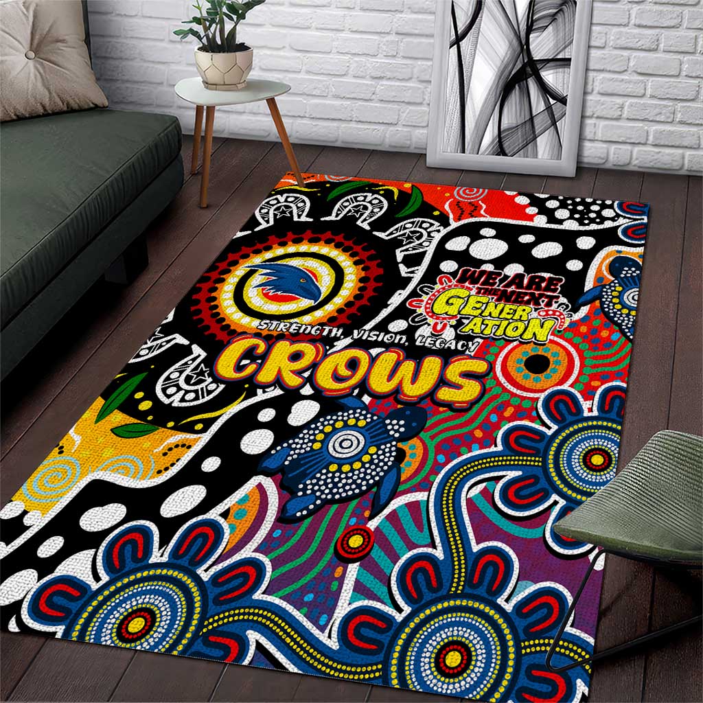 Crows AFL Celebrating 50 Years of Naidoc Area Rug NAIDOC Week 2025 Aboriginal