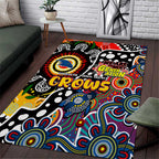 Crows AFL Celebrating 50 Years of Naidoc Area Rug NAIDOC Week 2025 Aboriginal