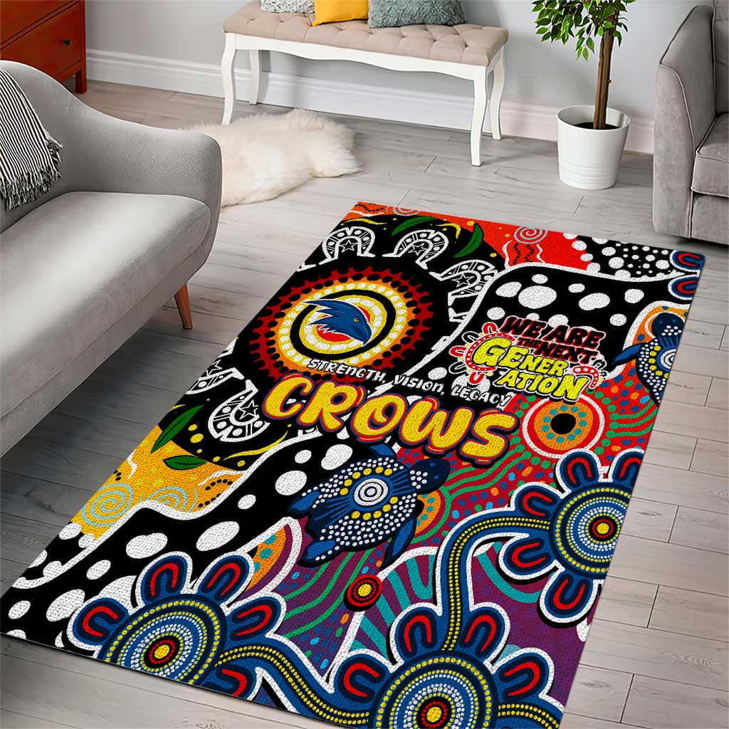 Crows AFL Celebrating 50 Years of Naidoc Area Rug NAIDOC Week 2025 Aboriginal