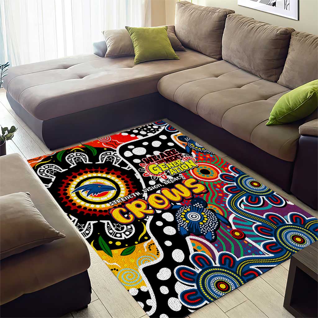 Crows AFL Celebrating 50 Years of Naidoc Area Rug NAIDOC Week 2025 Aboriginal