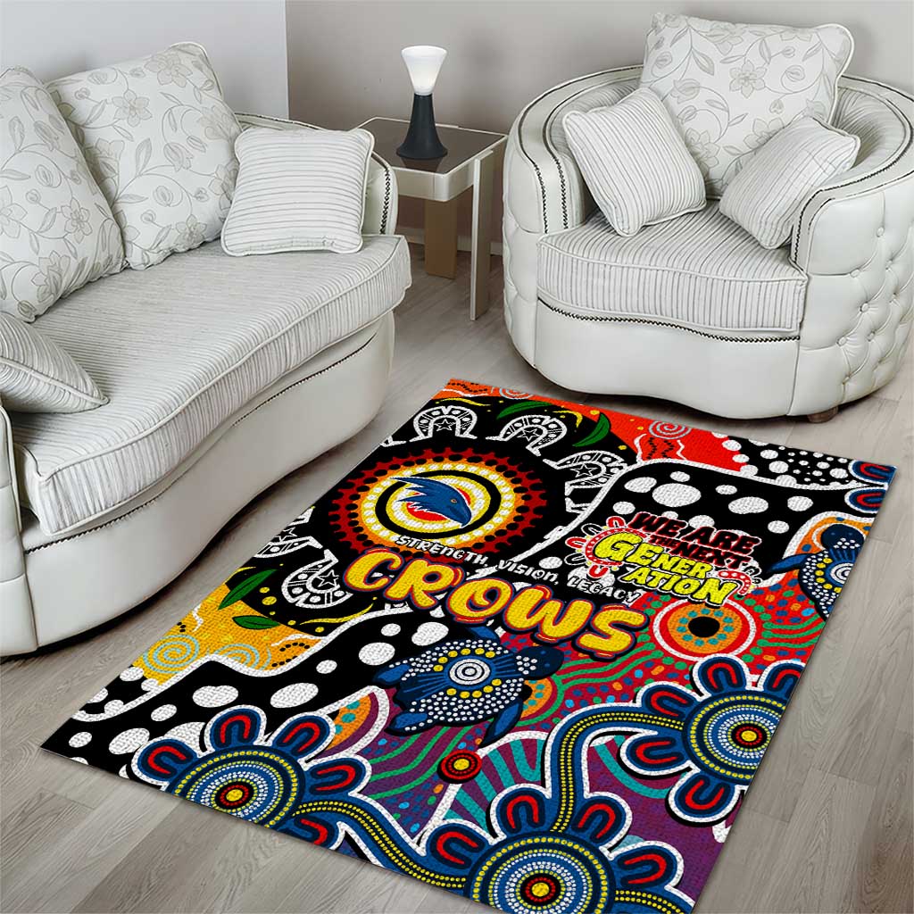 Crows AFL Celebrating 50 Years of Naidoc Area Rug NAIDOC Week 2025 Aboriginal