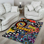 Crows AFL Celebrating 50 Years of Naidoc Area Rug NAIDOC Week 2025 Aboriginal