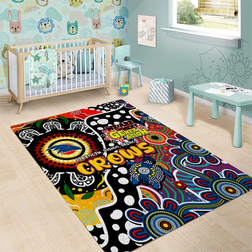 Crows AFL Celebrating 50 Years of Naidoc Area Rug NAIDOC Week 2025 Aboriginal