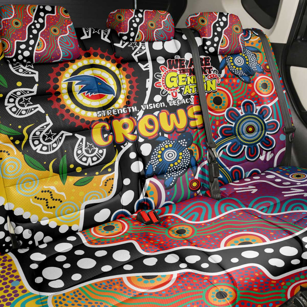 Crows AFL Celebrating 50 Years of Naidoc Back Car Seat Cover NAIDOC Week 2025 Aboriginal