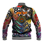 Personalised Crows AFL Celebrating 50 Years of Naidoc Baseball Jacket NAIDOC Week 2025 Aboriginal