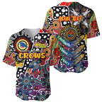 Personalised Crows AFL Celebrating 50 Years of Naidoc Baseball Jersey NAIDOC Week 2025 Aboriginal